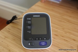 Omron blood pressure monitor